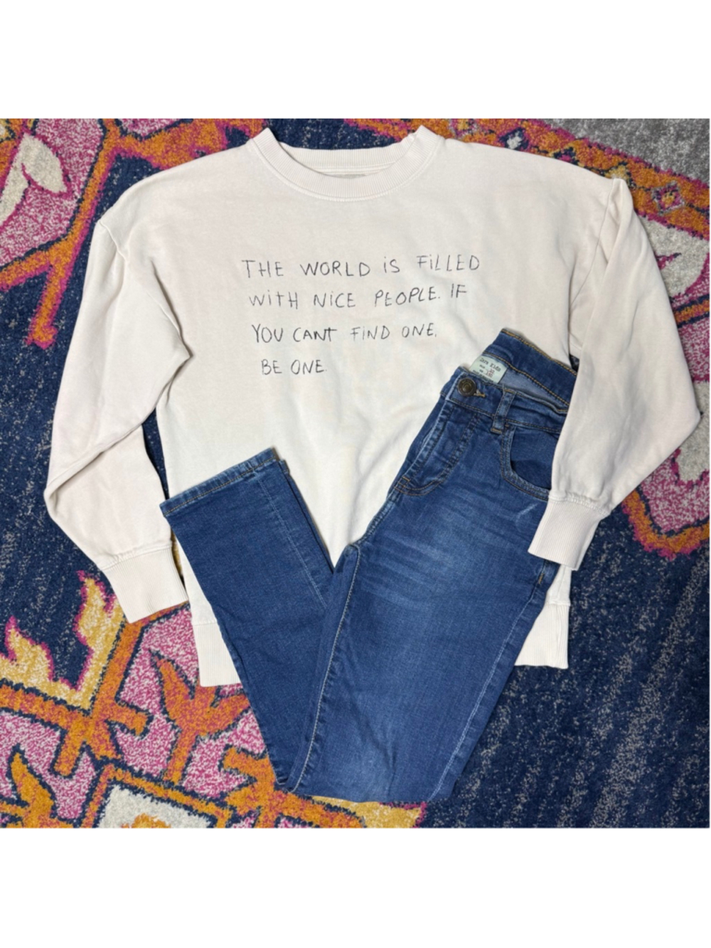 Zara Boys Sweatshirt & Jeans sz 10 Bundle